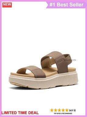 Women's Elle Mila Backstrap Comfortable Easy On Supportive Lightweight Sandals